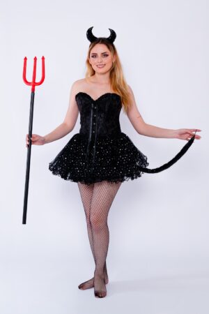 Diablita tutu negro