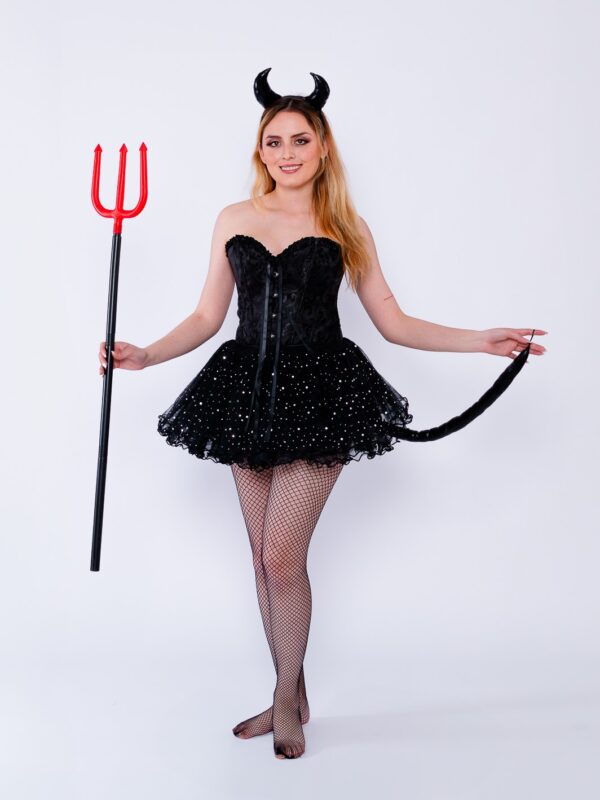 Diablita tutu negro