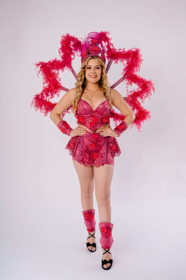 Garota fucsia